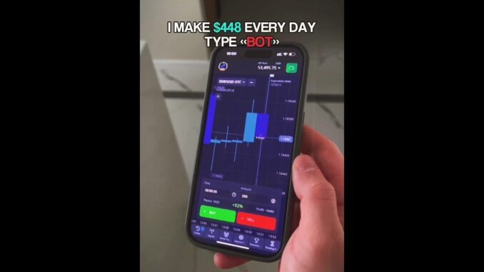 TRADING BOT FOR TRADING POCKETOPTION! #trading #ai #binaryindicator #bot #crypto