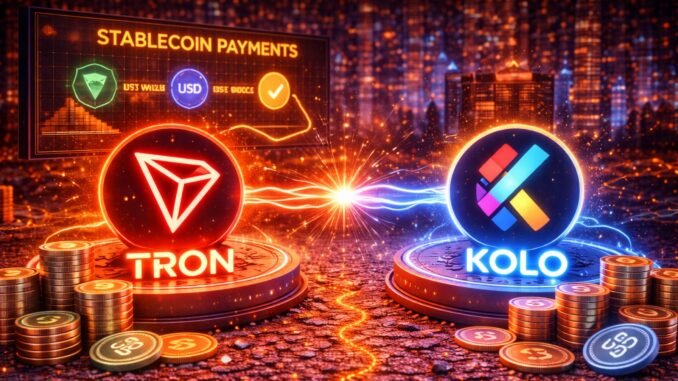 TRON Integration Pushes Kolo Further Into Real-World Stablecoin Payments – Details