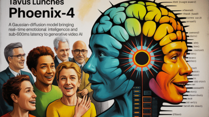 Tavus Launches Phoenix-4: A Gaussian-Diffusion Model Bringing Real-Time Emotional Intelligence Tavus Launches Phoenix-4: A Gaussian-Diffusion Model Bringing Real-Time Emotional Intelligence And Sub-600ms Latency To Generative Video AI