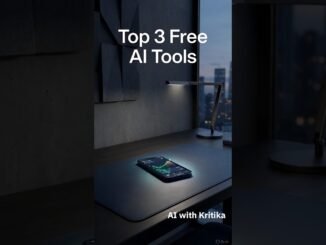Top 3 Free AI Tools for Beginners (Mobile Se Earning 2026)