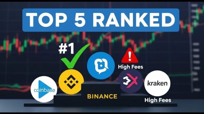 Top 5 Crypto Exchanges for Beginners in 2026 (Ranked & Reviewed)