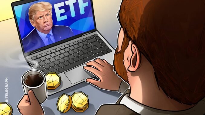 Trump Media Files Bitcoin, Ether and Cronos Crypto ETFs with Trump Media Files Bitcoin, Ether and Cronos Crypto ETFs with SEC