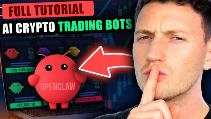 Ultimate OpenClaw Tutorial: Set up an Automated AI Crypto Trading Bot (Beginners Guide)