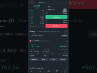 VIC Riding the wave to financial freedom #trading #crypto #money #binance #shorts