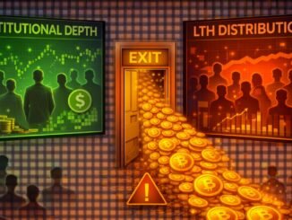 Wall Street’s Bitcoin Exit Door: How Institutional Depth Allowed LTH To Distribute Record Supply