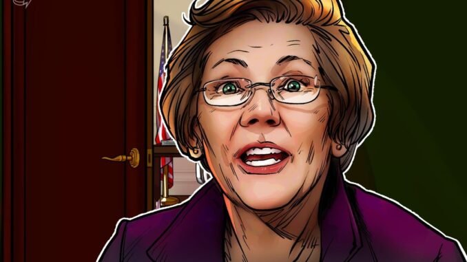 Warren Urges Fed and Treasury to Reject Crypto Bailout