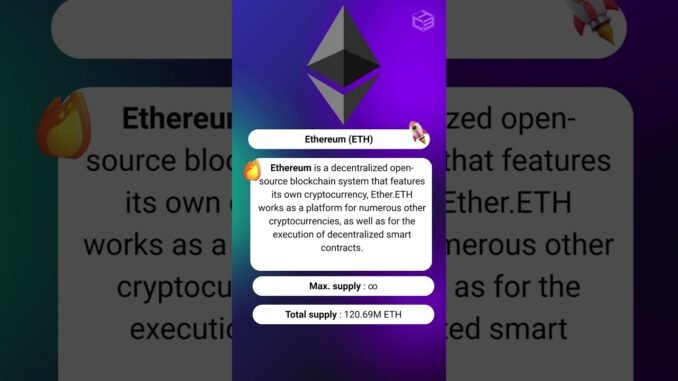 What is Ethereum (ETH)? What It Is, Overview, Works, Guides | Explained | The Crypto Blunt