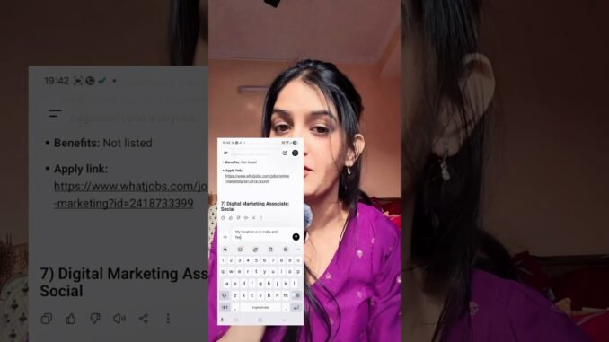 What is the BEST ChatGpt JOB HACK? #shorts #chatgpt #ai #job #jobsearch