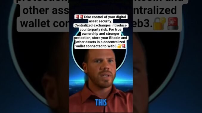 Why Self-Custody Matters: Secure Crypto Beyond Exchanges #xrp #news #crypto #cryptonews #web3