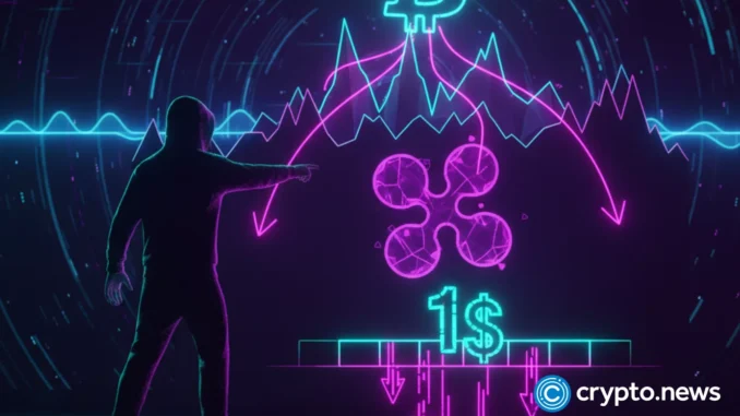 XRP price could fall below $1 if Bitcoin reaches this level