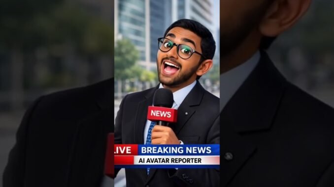 ai news reporter for job purpose
