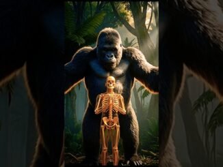 what if yoWhat if you raised by gorillas? || #skeleton #chatgpt #shorts #fypシ #youtubeshorts