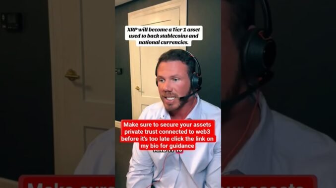 #xrp #news #fyp #ripple Secure your assets with a decentralised web3 wallet use the link in my bio