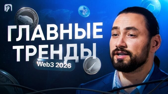 ГЛАВНЫЕ ТРЕНДЫ КРИПТОВАЛЮТЫ В 2026: WEB3, DeFi, RWA и P2C