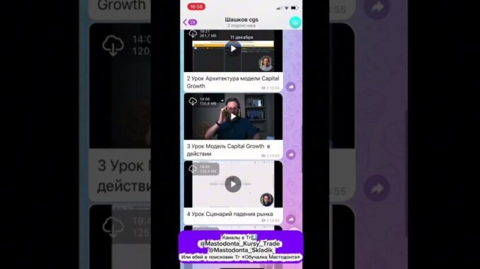 Курс web3 Ивана Шашкова 2026 CGS |  Обновлённый курс Шашкова Ивана Capital Growth System