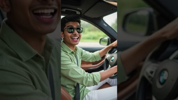 তোমার কী আমার মতো BMW চালাতে চাও? #ai