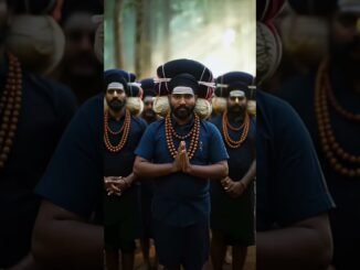 வழிமறிய ஐயப்பன் பக்தர்களுக்கு வழிகாட்டும் புலி வடிவ ஐயப்பன் வாகனம் | Ayyappa Devotional # AI Video