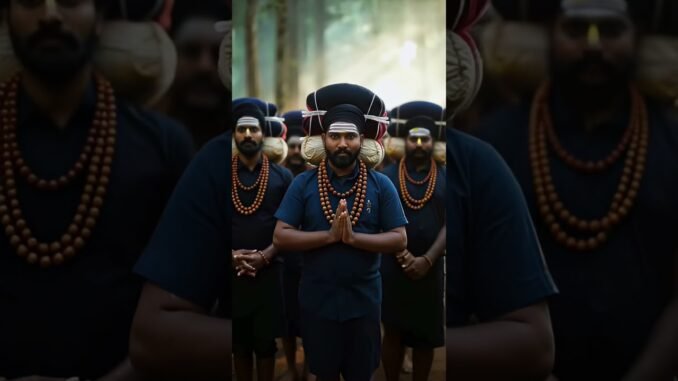 வழிமறிய ஐயப்பன் பக்தர்களுக்கு வழிகாட்டும் புலி வடிவ ஐயப்பன் வாகனம் | Ayyappa Devotional # AI Video