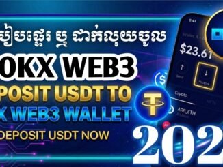 វិធីដាក់លុយចូល OKX Web3 Wallet | ផ្ទេរពី OKX Exchange ទៅ Web3 មិនអស់សេវា