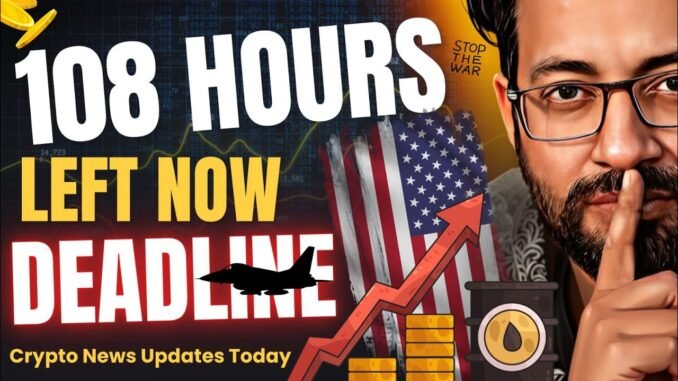 108 Hours Left - Latest Crypto Market News Today & BTC - ETH Update