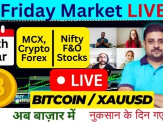 13th Mar Live MCX/ Fx / Crypto Market Demo | Kaushik Trading System | Tradingview