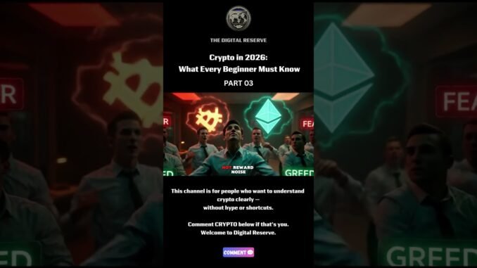 If You Start Crypto in 2026, Watch This First | Beginner Survival Guide Part Three