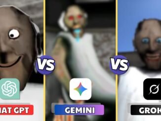 3 AI Trying to Make a Granny Game 😱 (ChatGPT vs Gemini vs Grok AI) #chatgpt #ai