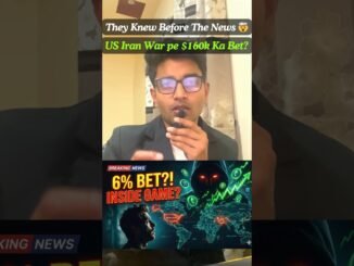 6% Chance But They Knew BEFORE the News? 😳 US Iran War Betting | Insider News | Polymarket Explained