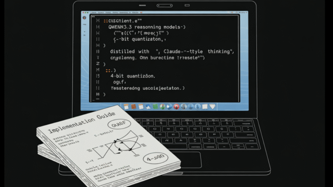A Coding Implementation to Run Qwen3.5 Reasoning Models Distilled with A Coding Implementation to Run Qwen3.5 Reasoning Models Distilled with Claude-Style Thinking Using GGUF and 4-Bit Quantization