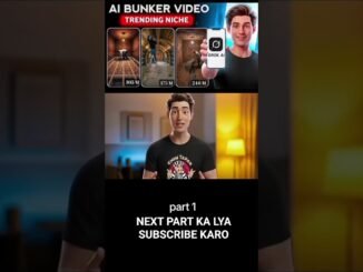 AI BUNKER VEDIOS/HOW TO CREATE AI VEDIOS FULL GUIDE ||FULL TRENDING VEDIO NO CAPTAIN #3danimation#ai