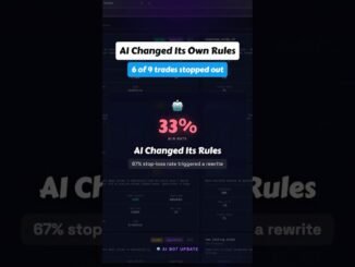 AI Changed Its Own Rules — Trading Bot Self-Corrects #Shorts #AI #TradingBot