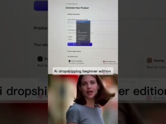 AI Dropshipping is "Legal Cheating" for Beginners 🤖📈