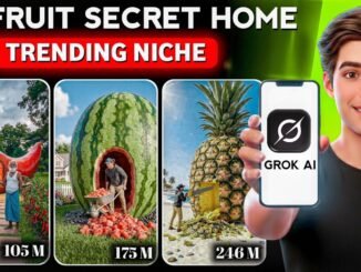 AI Fruit Secret Home Videos Using Grok Ai | Ai se video kaise banaye | Haw to make AI video short