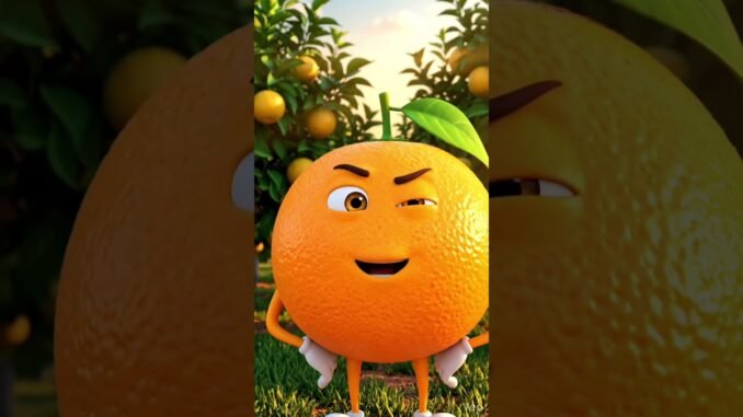 AI Guide Benefits of Apple, Banana & Orange🍊 #Shorts #sort #ai  #AIAnimation #ViralShorts