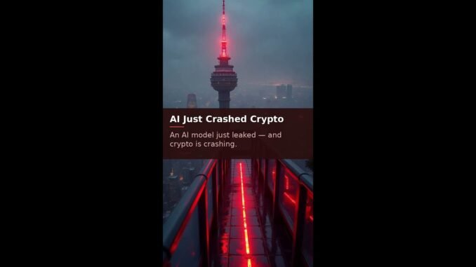 AI Just Crashed Crypto 😱