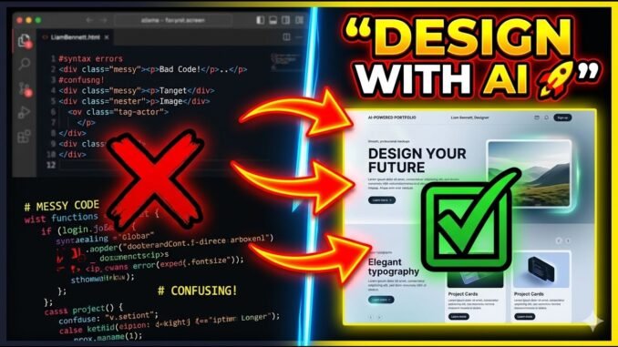 AI Web Design for Beginners (Create Websites in Minutes!)