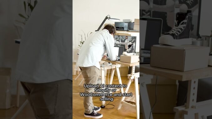 AI से Dropshipping Store बनाना – Beginners Guide#AIDropshipping #Shopify #techshort #fyp #