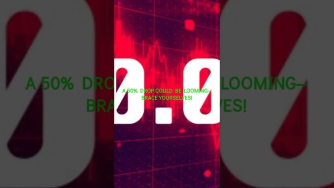 ALERT: Bitcoin's 50% Risk 🚨 #shorts #crypto