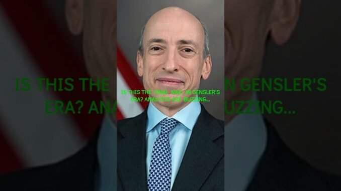 ALERT: SEC Ends Gensler Era 🚀 #shorts #crypto