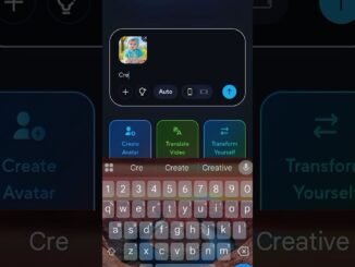 Animated AI Face Tutorial for Mobile! 📱 #AI