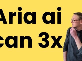 Aria ai crypto review - 300% up in 1 month