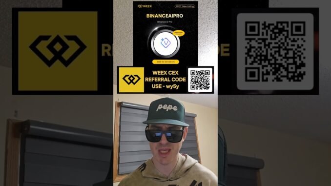 $BINANCE AI PRO TOKEN CRYPTO COIN HOW TO BUY WEEX CEX BNB BSC BLOCKCHAIN BINANCE MASCOT MEMECOIN NEW