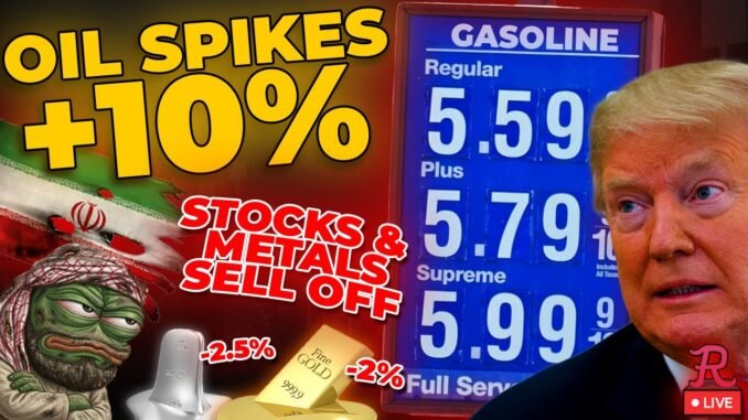 BITCOIN LIVE : OIL, GOLD, SILVER, US FUTURES OPEN STREAM