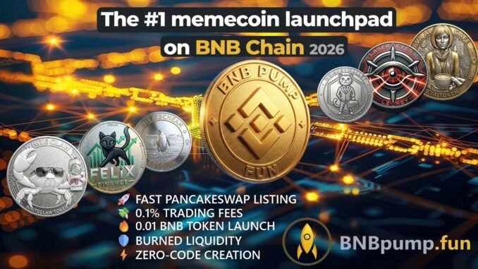 BNBpump.fun — Pump.fun for Binance | #1 Meme Coin Launchpad 2026