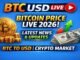 BTC USD Live 🔴 | Bitcoin Price Live 2026 | Bitcoin News Today | BTC to USD Updates | Crypto Market