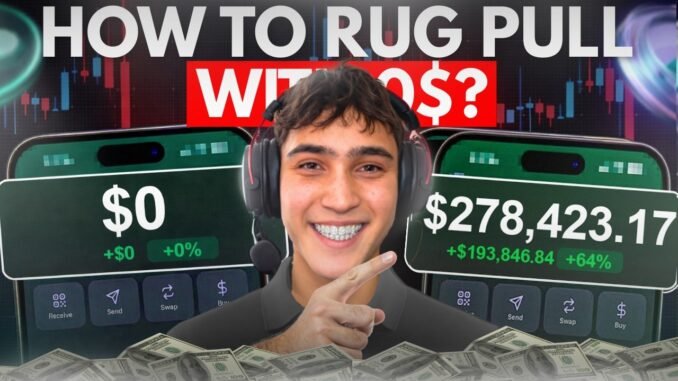 Beginners Guide On How To Rug Pull Memecoins On Pump.Fun (Live Results)