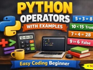 Best Python Operators with Examples: Easy Coding Beginner | Python for Beginners | AI Jobs 2026.