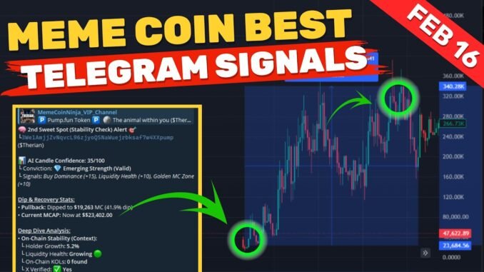 Best Telegram Signals (Real Dexscreener Proof) - Meme Coin Alerts That Caught 2x more