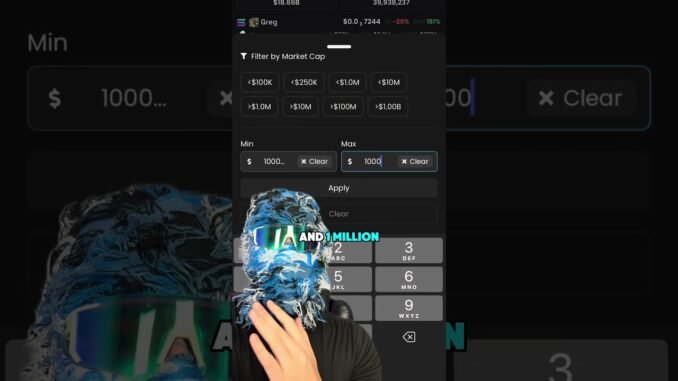 Best dex screener filters for meme coins