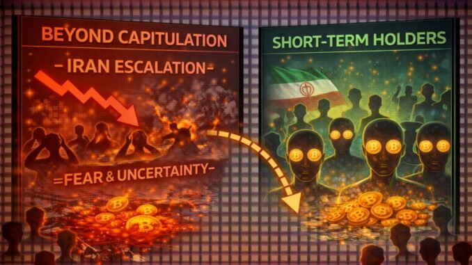 Beyond Capitulation: Why Bitcoin’s Short-Term Holders Refuse To Blink Amid Beyond Capitulation: Why Bitcoin’s Short-Term Holders Refuse To Blink Amid Iran Escalation